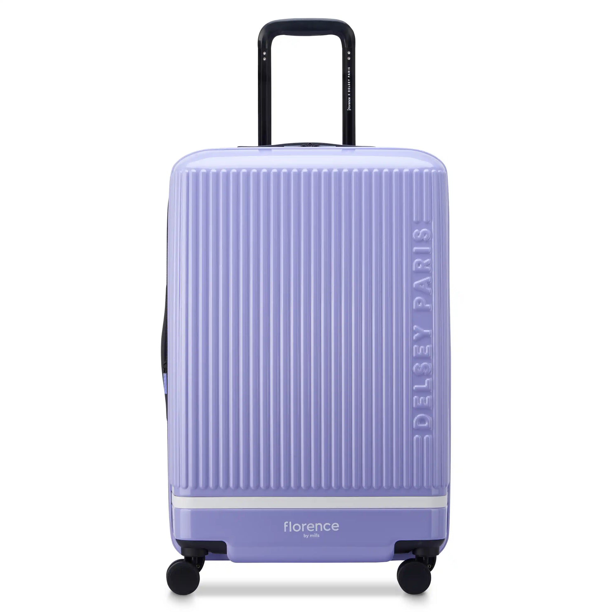 Delsey Florence By Mills X DELSEY PARIS SPIN ME AWAY - Medium Expandable Spinner - Lavender