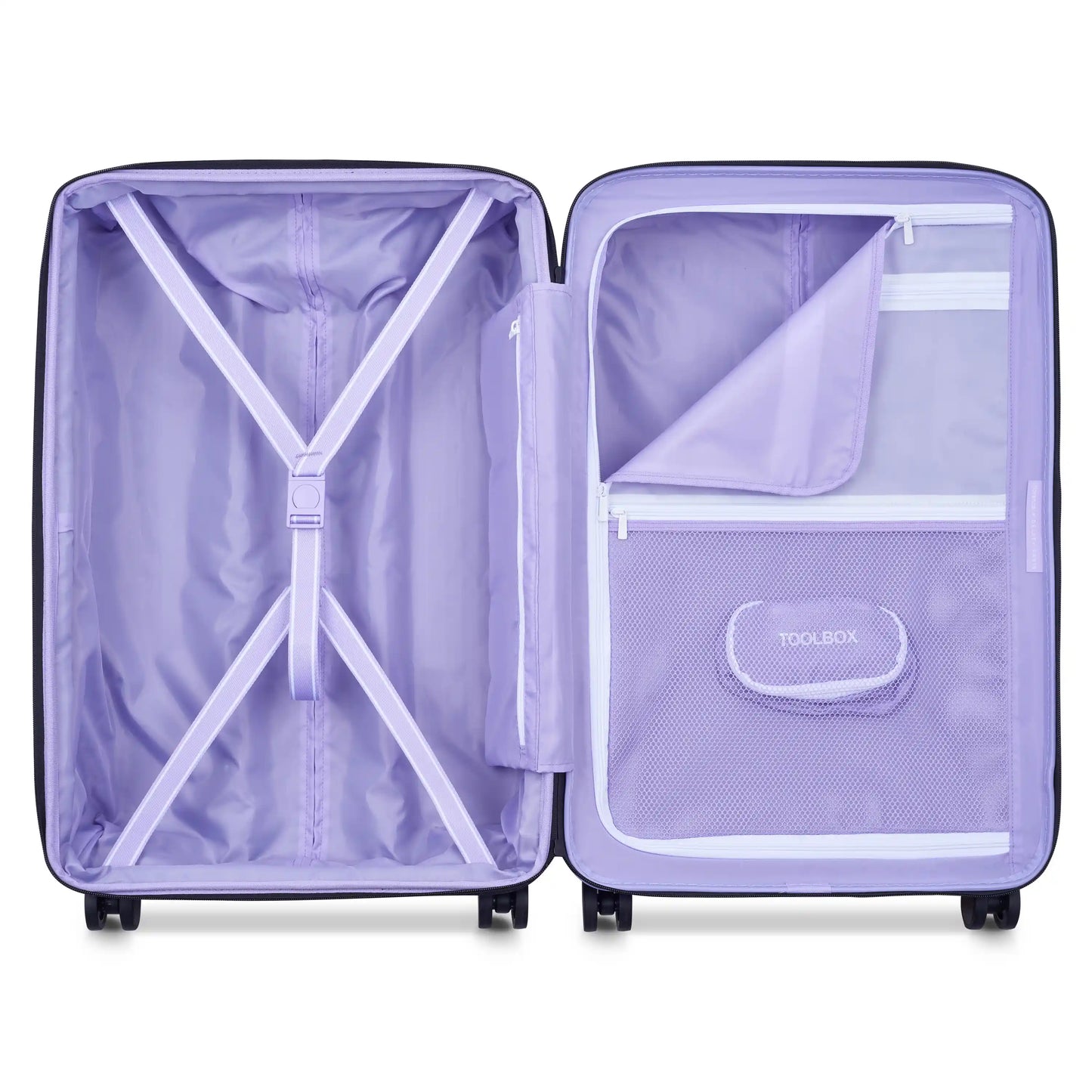 Delsey Florence By Mills X DELSEY PARIS SPIN ME AWAY - Medium Expandable Spinner - Lavender
