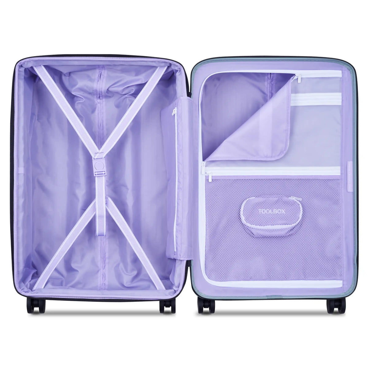 Delsey Florence By Mills X DELSEY PARIS SPIN ME AWAY - Medium Expandable Spinner - Sage Green