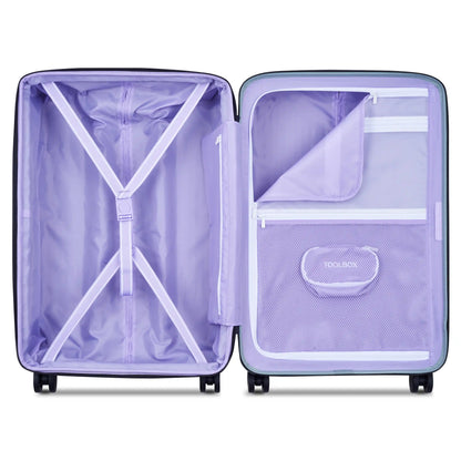 Delsey Florence By Mills X DELSEY PARIS SPIN ME AWAY - Medium Expandable Spinner - Sage Green