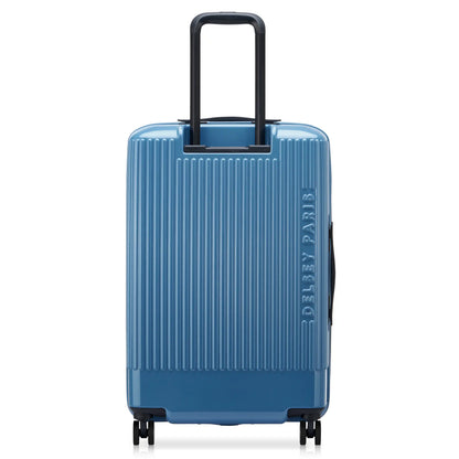 Delsey Florence By Mills X DELSEY PARIS SPIN ME AWAY - Medium Expandable Spinner - Zinc Blue
