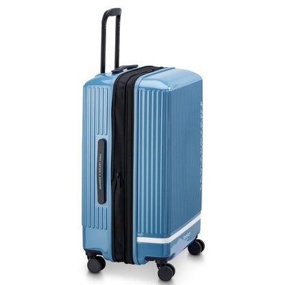 Delsey Florence By Mills X DELSEY PARIS SPIN ME AWAY - Medium Expandable Spinner - Zinc Blue