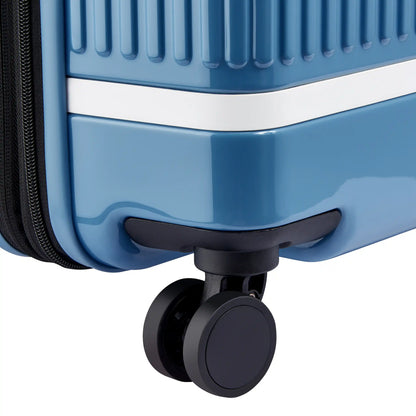Delsey Florence By Mills X DELSEY PARIS SPIN ME AWAY - Medium Expandable Spinner - Zinc Blue