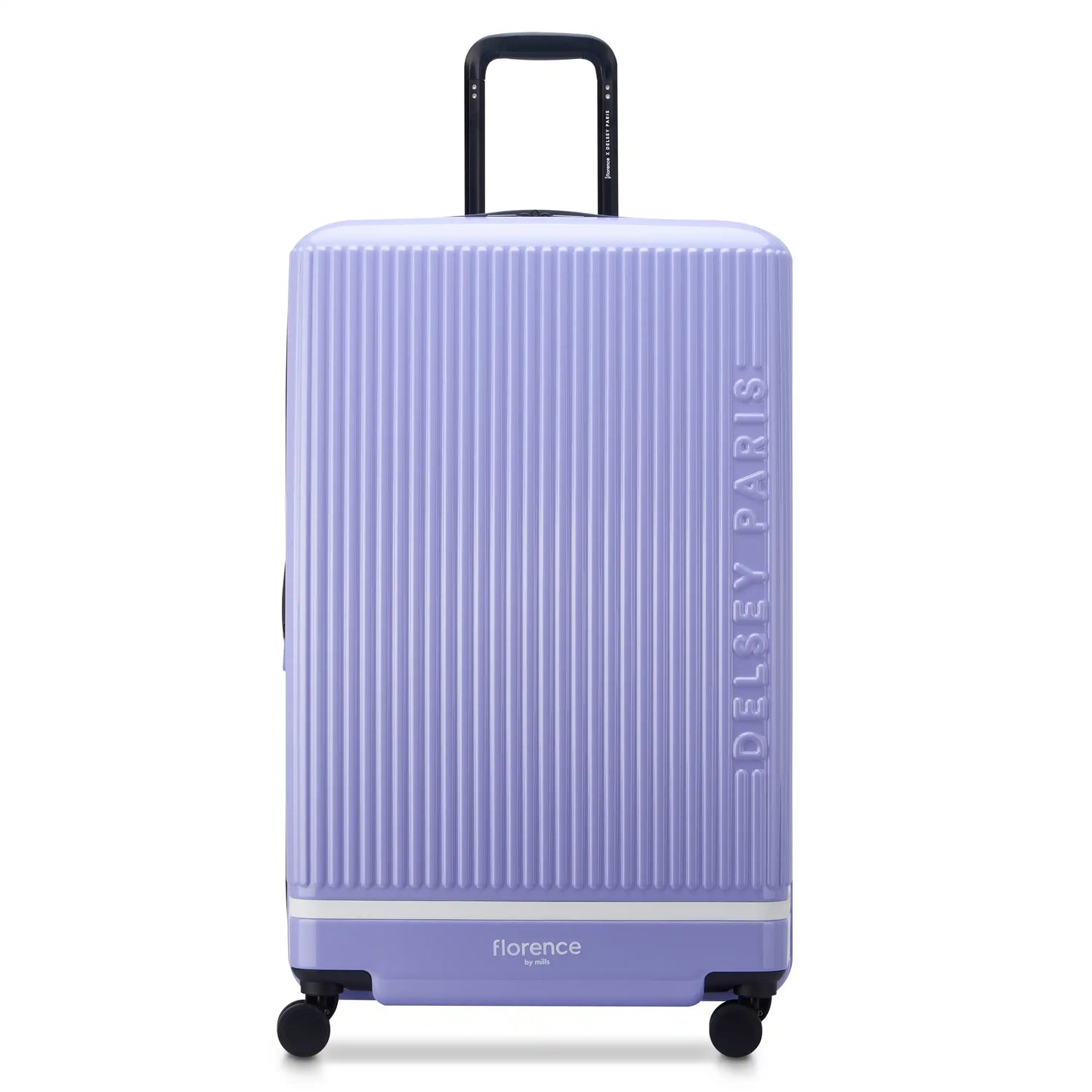 Delsey Florence By Mills X DELSEY PARIS SPIN ME AWAY - Large Expandable Spinner - Lavender