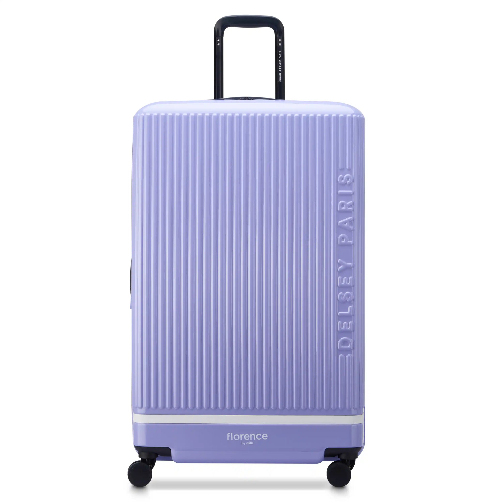 Delsey Florence By Mills X DELSEY PARIS SPIN ME AWAY - Large Expandable Spinner - Lavender