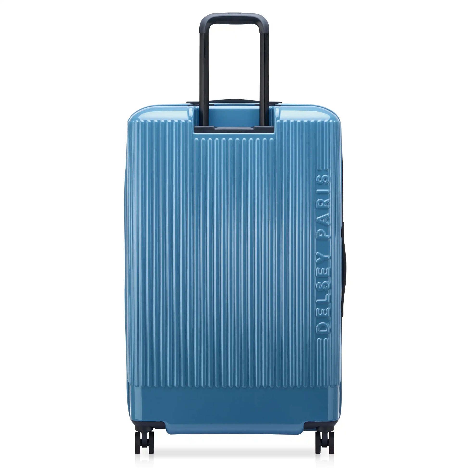 Delsey Florence By Mills X DELSEY PARIS SPIN ME AWAY - Large Expandable Spinner - Zinc Blue