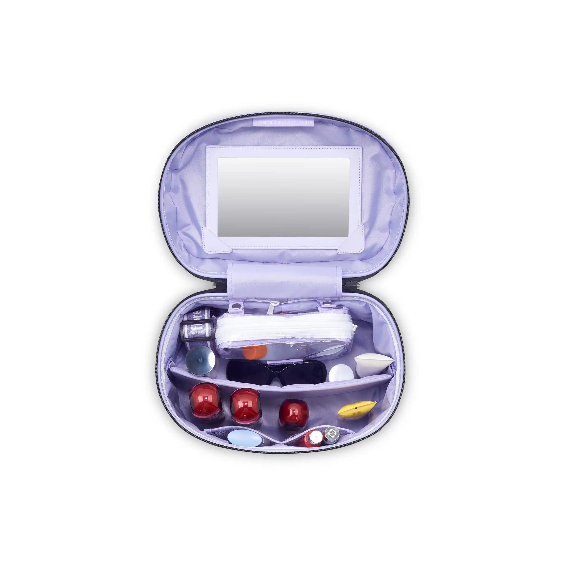 Delsey Florence By Mills X DELSEY PARIS GLOW GETTER - Beauty Case - Lavender