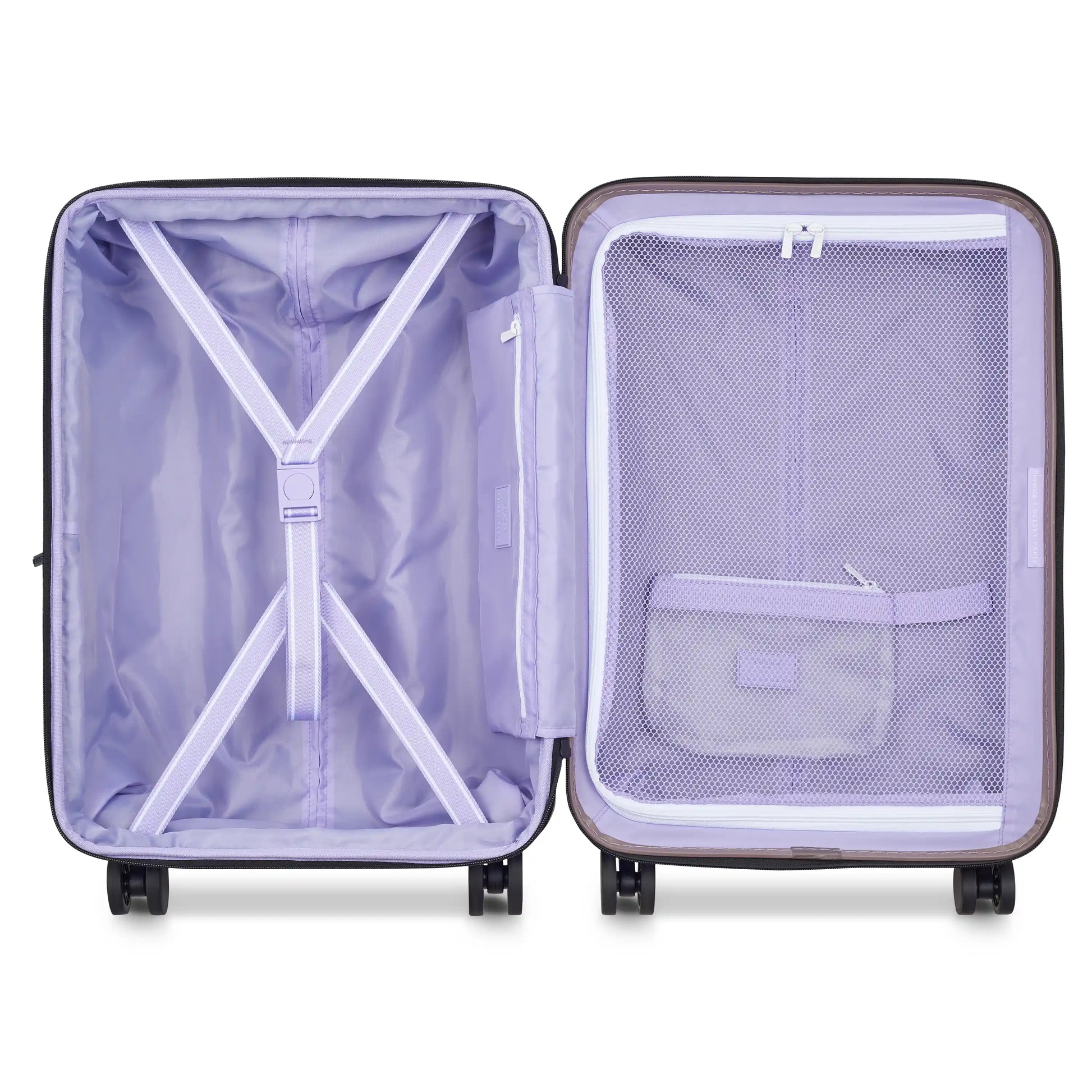 Delsey Florence By Mills X DELSEY PARIS CATCH FLIGHTS - Carry-On Plus Expandable Spinner - Lavender