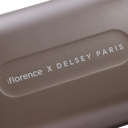 Delsey Florence By Mills X DELSEY PARIS CATCH FLIGHTS - Carry-On Plus Expandable Spinner - Chestnut