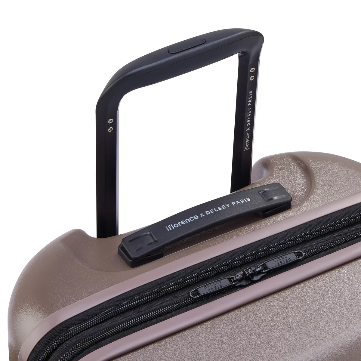 Delsey Florence By Mills X DELSEY PARIS CATCH FLIGHTS - Carry-On Plus Expandable Spinner - Chestnut