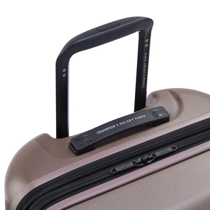 Delsey Florence By Mills X DELSEY PARIS CATCH FLIGHTS - Carry-On Plus Expandable Spinner - Chestnut