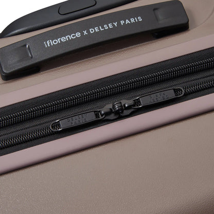 Delsey Florence By Mills X DELSEY PARIS CATCH FLIGHTS - Carry-On Plus Expandable Spinner - Chestnut