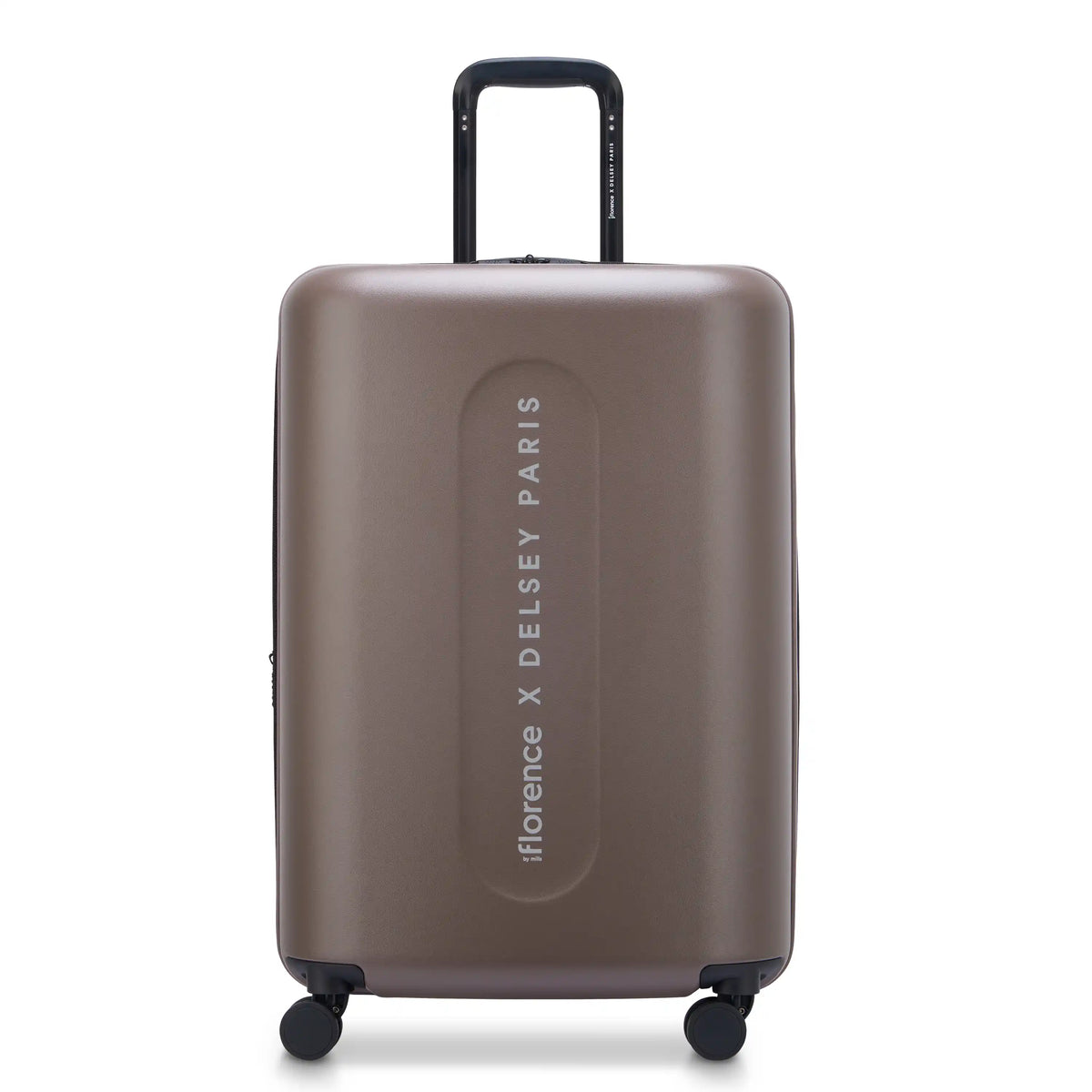 Delsey Florence By Mills X DELSEY PARIS CATCH FLIGHTS - Medium Expandable Spinner - Chestnut