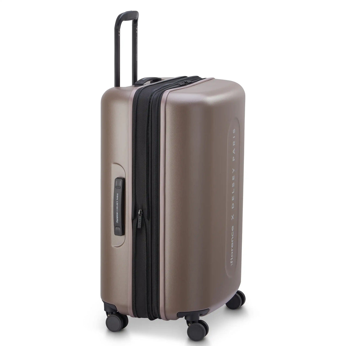 Delsey Florence By Mills X DELSEY PARIS CATCH FLIGHTS - Medium Expandable Spinner - Chestnut