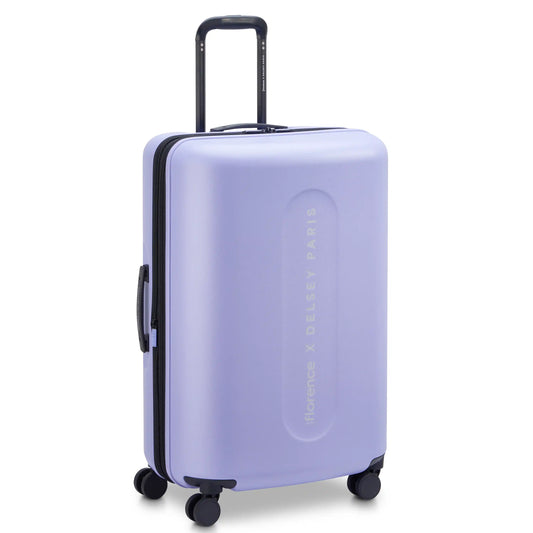 Delsey Florence By Mills X DELSEY PARIS CATCH FLIGHTS - Medium Expandable Spinner - Lavender