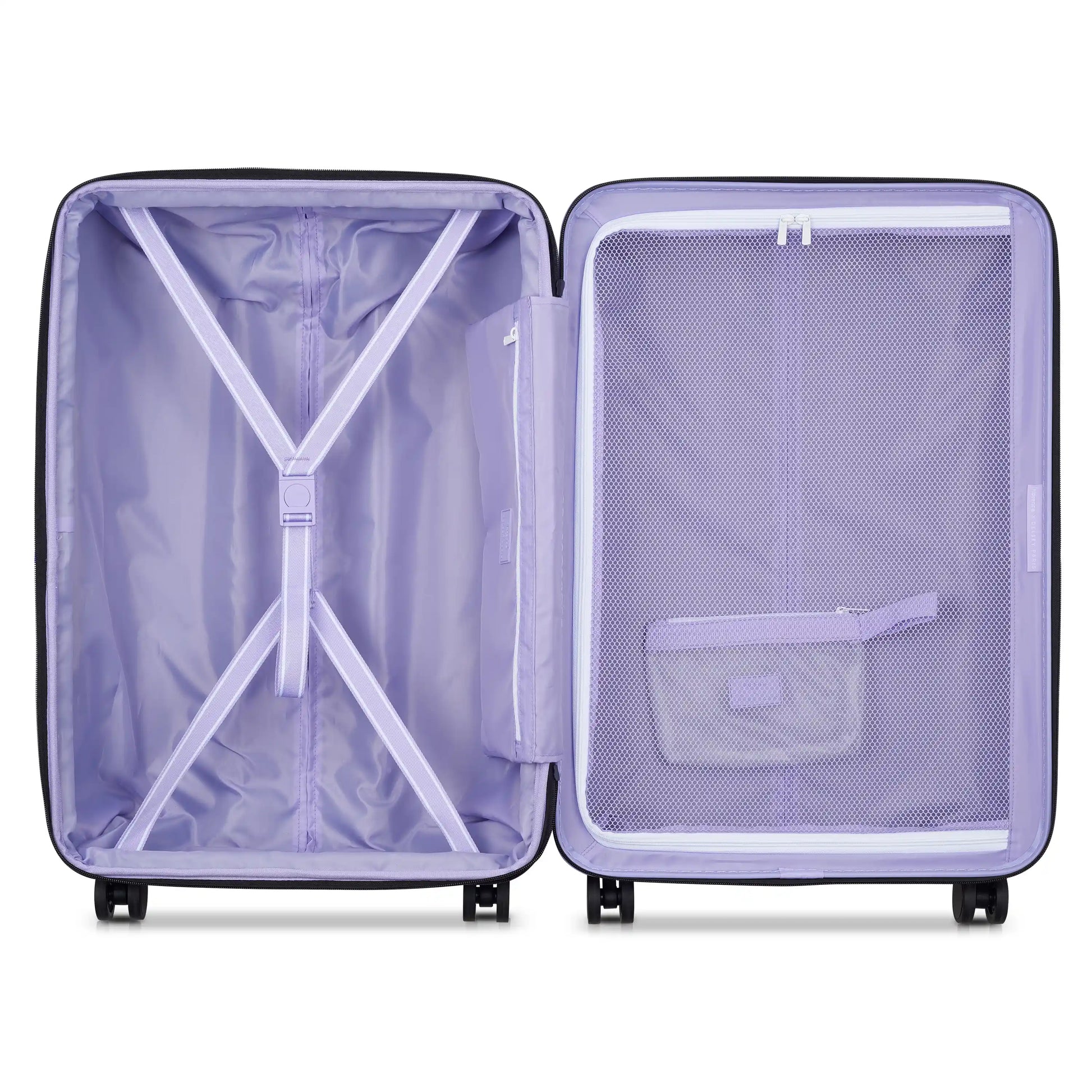 Delsey Florence By Mills X DELSEY PARIS CATCH FLIGHTS - Medium Expandable Spinner - Lavender