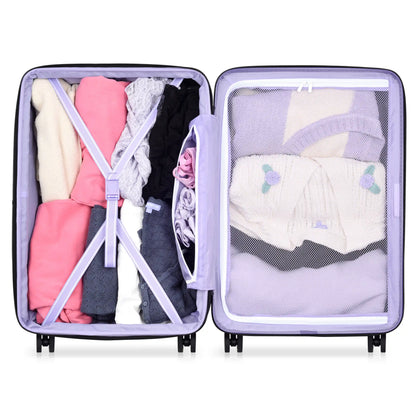 Delsey Florence By Mills X DELSEY PARIS CATCH FLIGHTS - Medium Expandable Spinner - Lavender
