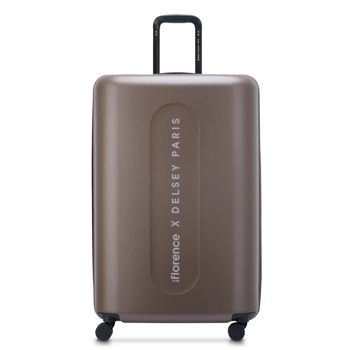 Delsey Florence By Mills X DELSEY PARIS CATCH FLIGHTS - Large Expandable Spinner - Chestnut