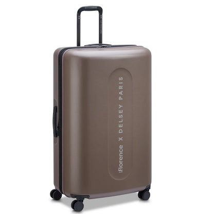Delsey Florence By Mills X DELSEY PARIS CATCH FLIGHTS - Large Expandable Spinner - Chestnut