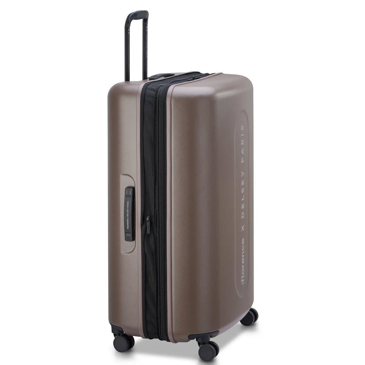 Delsey Florence By Mills X DELSEY PARIS CATCH FLIGHTS - Large Expandable Spinner - Chestnut
