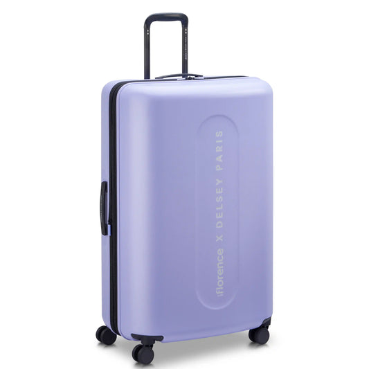 Delsey Florence By Mills X DELSEY PARIS CATCH FLIGHTS - Large Expandable Spinner - Lavender