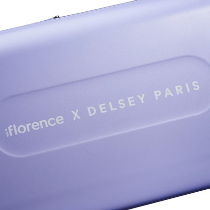 Delsey Florence By Mills X DELSEY PARIS CATCH FLIGHTS - Large Expandable Spinner - Lavender