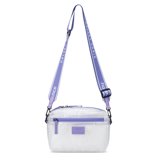 Delsey Florence By Mills X DELSEY PARIS CITY BREEZE - Crossbody Bag - Transparent White