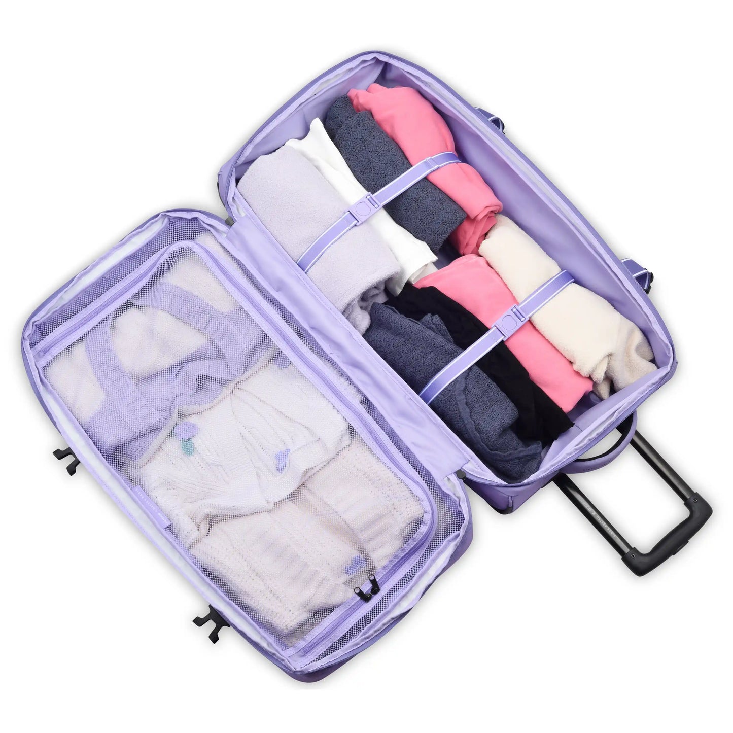 Delsey Florence By Mills X DELSEY PARIS ON A ROLL - Large Duffel Bag - Lavender