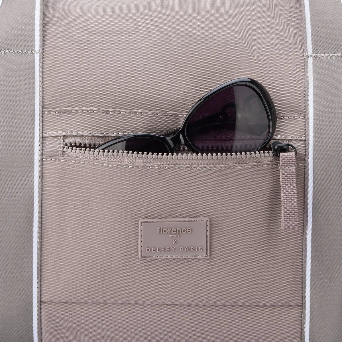 Delsey Florence By Mills X DELSEY PARIS SWEET ESCAPE - Carry-On Duffel Bag - Chestnut