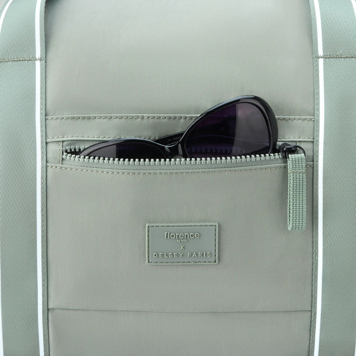 Delsey Florence By Mills X DELSEY PARIS SWEET ESCAPE - Carry-On Duffel Bag - Sage Green