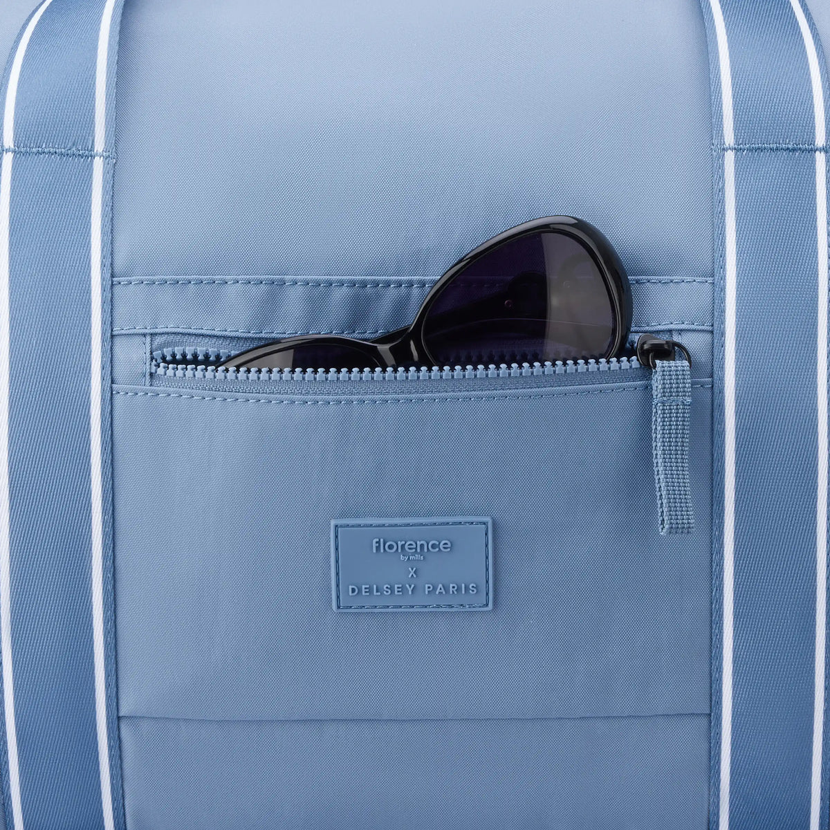 Delsey Florence By Mills X DELSEY PARIS SWEET ESCAPE - Carry-On Duffel Bag - Zinc Blue