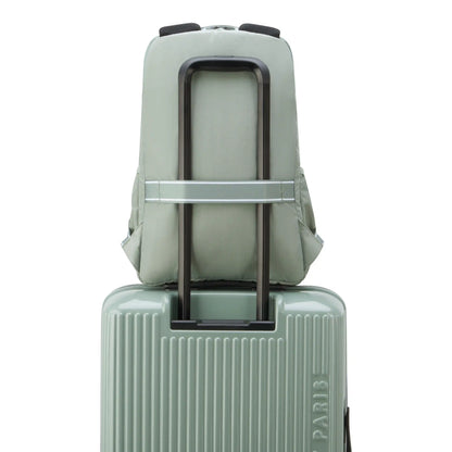 Delsey Florence By Mills X DELSEY PARIS FRESH START - Laptop Backpack - Sage Green