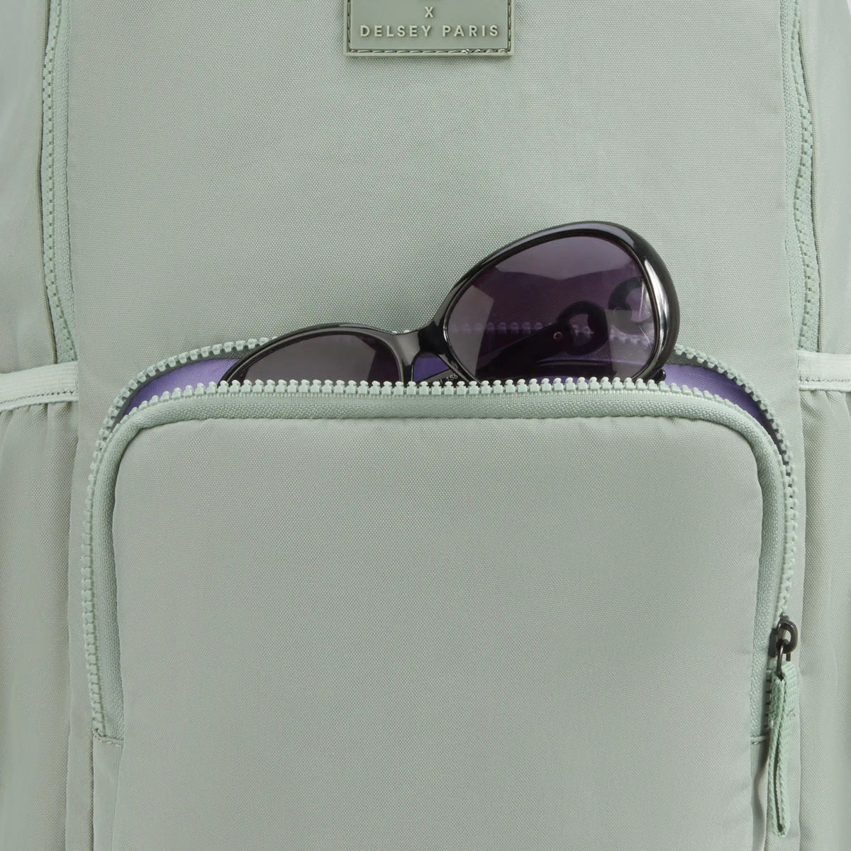 Delsey Florence By Mills X DELSEY PARIS FRESH START - Laptop Backpack - Sage Green