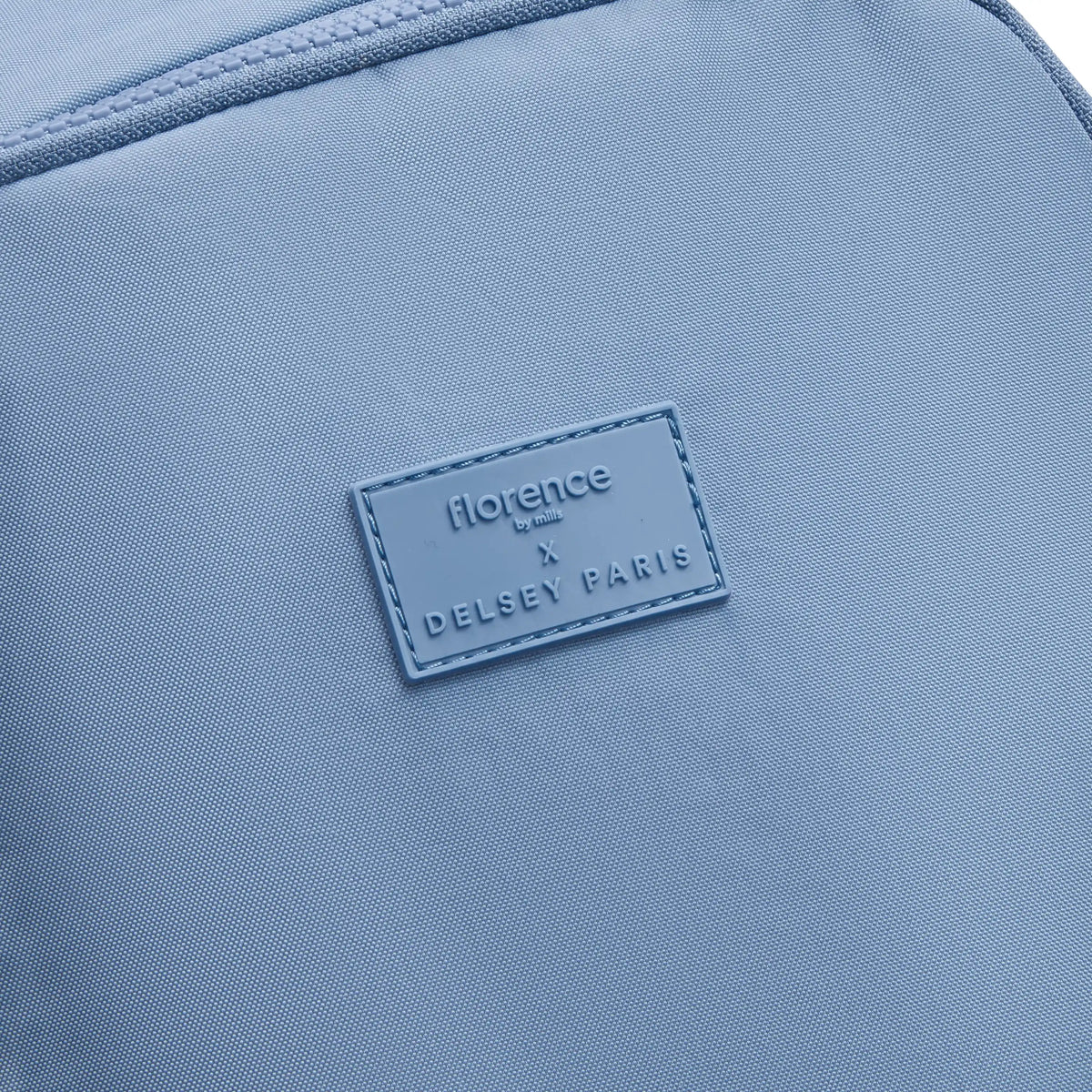 Delsey Florence By Mills X DELSEY PARIS FRESH START - Laptop Backpack - Zinc Blue