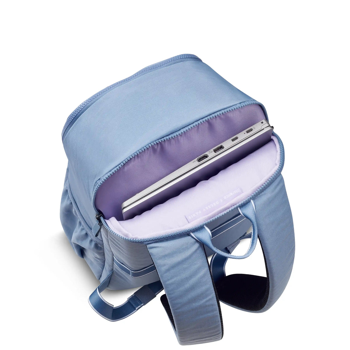 Delsey Florence By Mills X DELSEY PARIS FRESH START - Laptop Backpack - Zinc Blue