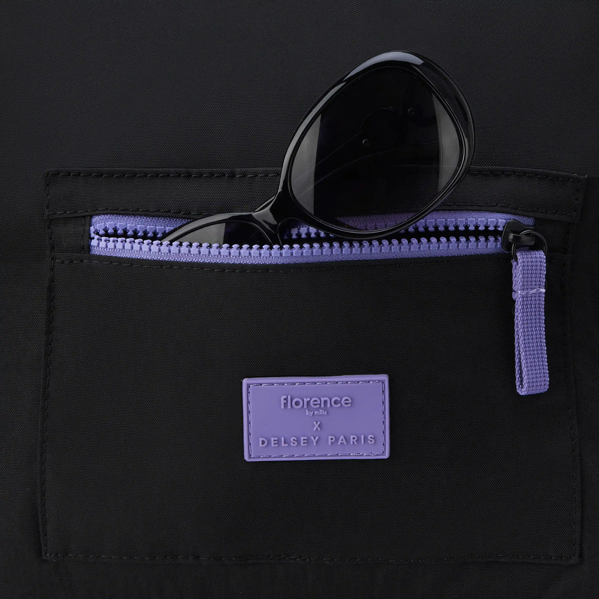 Delsey Florence By Mills X DELSEY PARIS YOURS TRULY - Bucket Bag - Black
