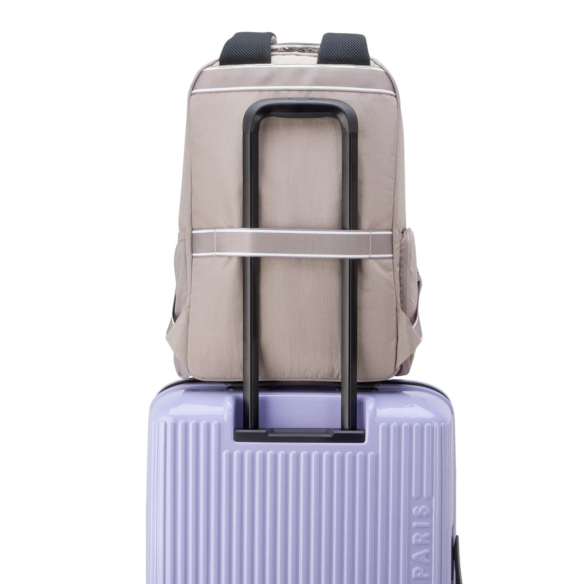 Delsey Florence By Mills X DELSEY PARIS CAREFREE CARRY - Laptop Backpack - Chestnut
