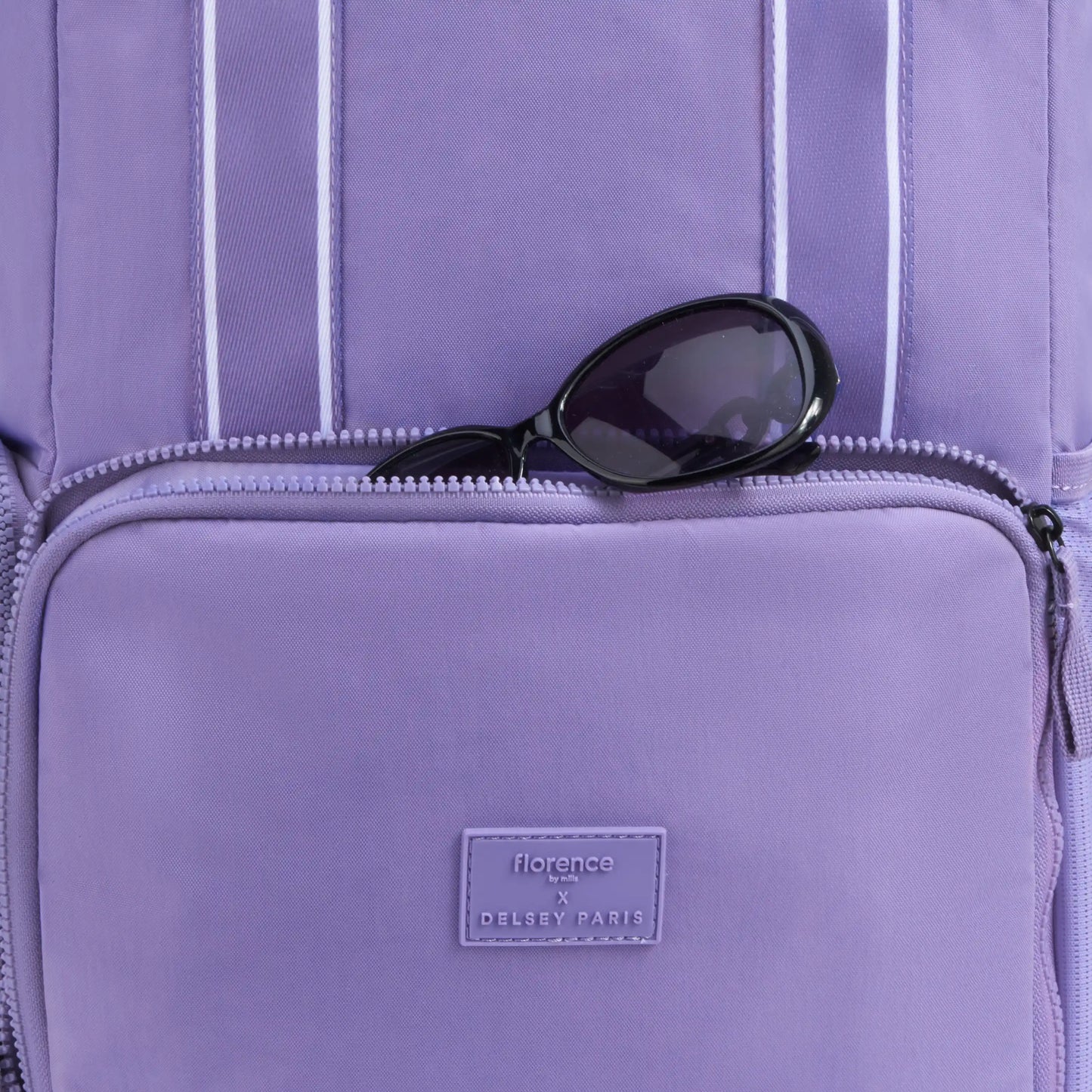 Delsey Florence By Mills X DELSEY PARIS CAREFREE CARRY - Laptop Backpack - Lavender