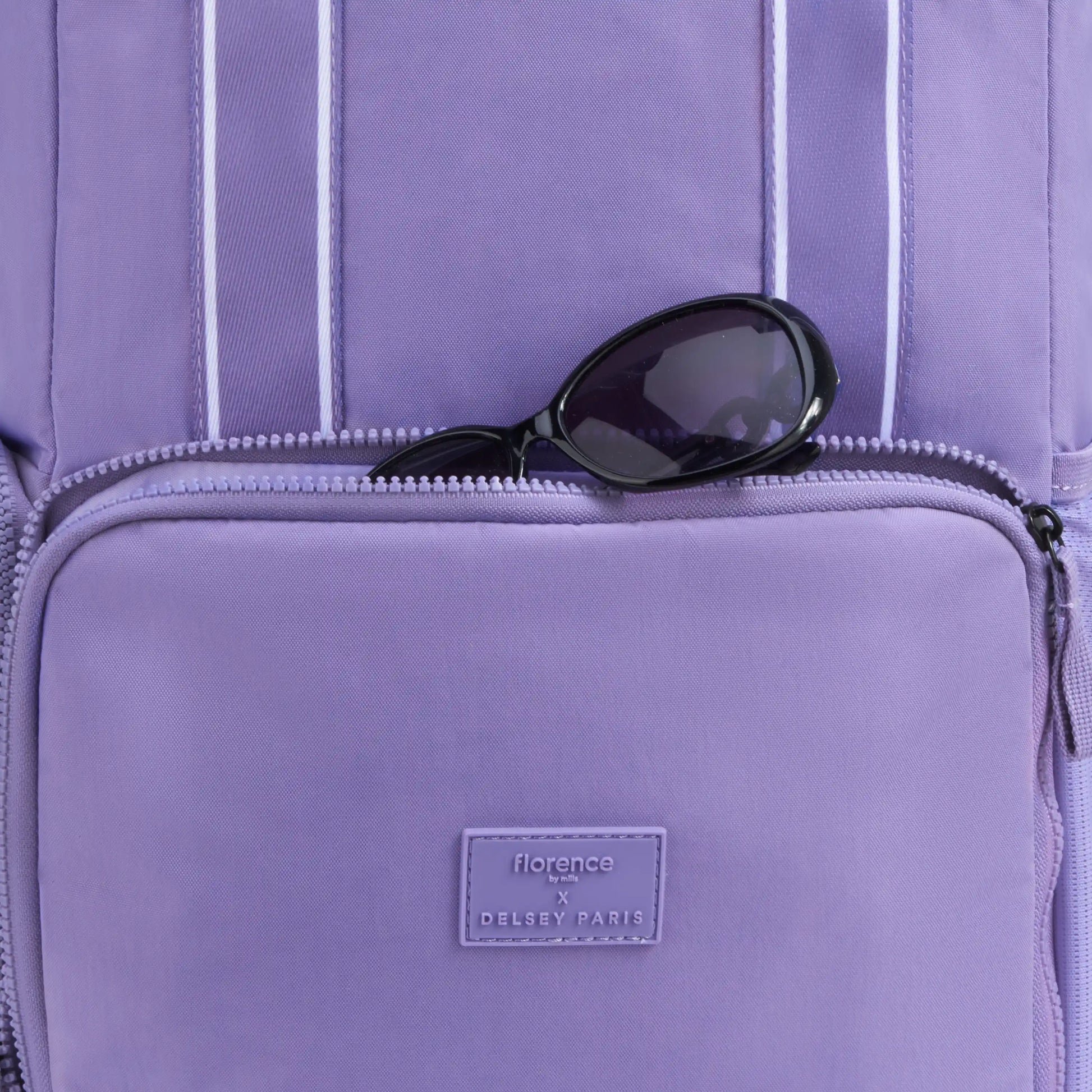 Delsey Florence By Mills X DELSEY PARIS CAREFREE CARRY - Laptop Backpack - Lavender
