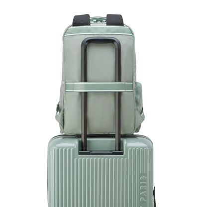 Delsey Florence By Mills X DELSEY PARIS CAREFREE CARRY - Laptop Backpack - Sage Green