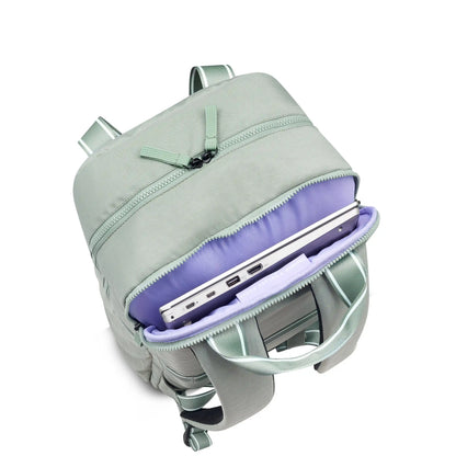 Delsey Florence By Mills X DELSEY PARIS CAREFREE CARRY - Laptop Backpack - Sage Green