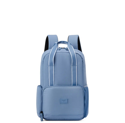 Delsey Florence By Mills X DELSEY PARIS CAREFREE CARRY - Laptop Backpack - Zinc Blue