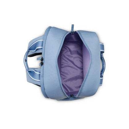 Delsey Florence By Mills X DELSEY PARIS CAREFREE CARRY - Laptop Backpack - Zinc Blue