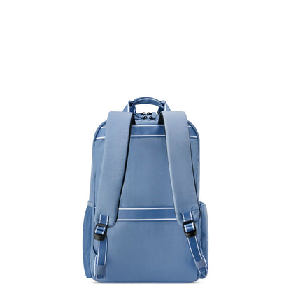 Delsey Florence By Mills X DELSEY PARIS CAREFREE CARRY - Laptop Backpack - Zinc Blue