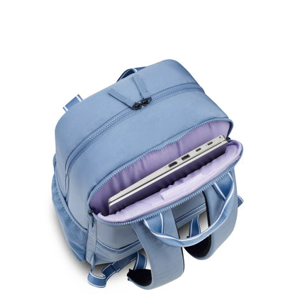 Delsey Florence By Mills X DELSEY PARIS CAREFREE CARRY - Laptop Backpack - Zinc Blue