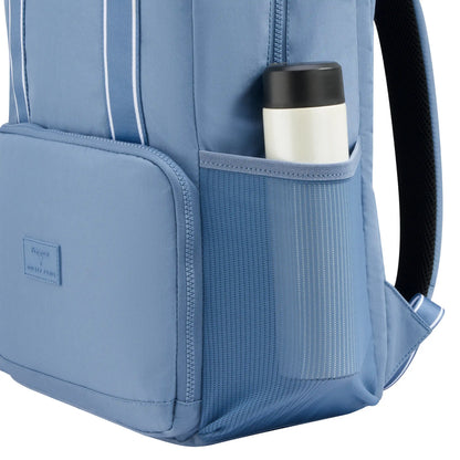 Delsey Florence By Mills X DELSEY PARIS CAREFREE CARRY - Laptop Backpack - Zinc Blue