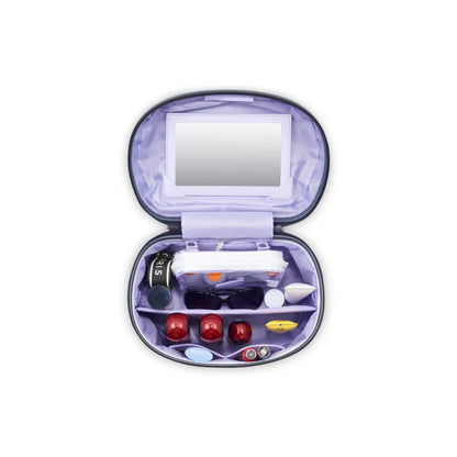 Delsey Florence By Mills X DELSEY PARIS GLOW GETTER - Beauty Case - Anthracite