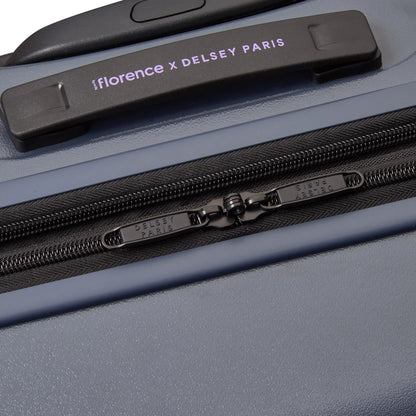 Delsey Florence By Mills X DELSEY PARIS CATCH FLIGHTS - Carry-On Plus Expandable Spinner - Anthracite