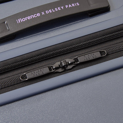 Delsey Florence By Mills X DELSEY PARIS CATCH FLIGHTS - Medium Expandable Spinner - Anthracite
