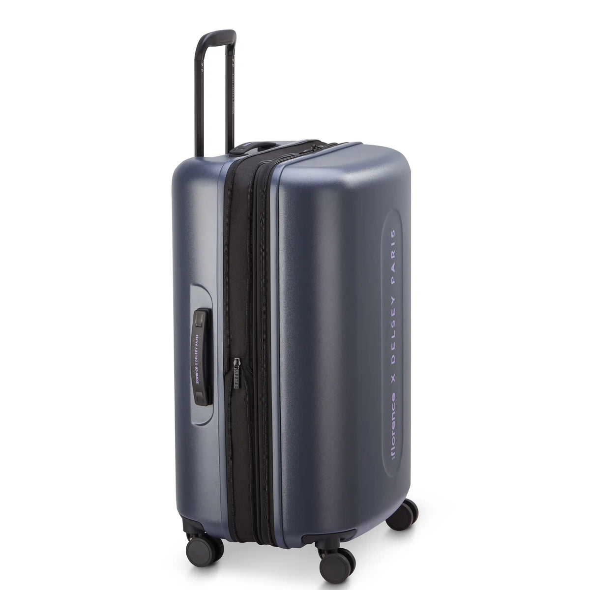 Delsey Florence By Mills X DELSEY PARIS CATCH FLIGHTS - Medium Expandable Spinner - Anthracite